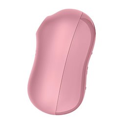 SATISFYER COTTON CANDY VIBRADOR Y ESTIMULADOR ROSA TESTER 1UN;MUJER