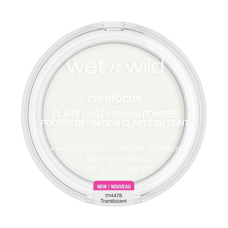 WETN WILD BAREFOCUS CLARIFYING FINISH POWDER NSLUCENT 1UNMUJER