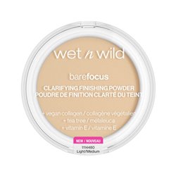 WETN WILD BAREFOCUS CLARIFYING FINISH POWDER MEDIUM 1UNMUJER