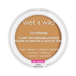 WETN WILD BAREFOCUS CLARIFYING FINISH POWDER TAN 1UN;MUJER