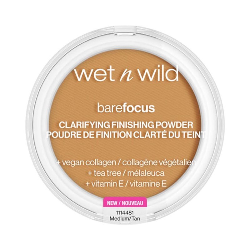 WETN WILD BAREFOCUS CLARIFYING FINISH POWDER TAN 1UN;MUJER