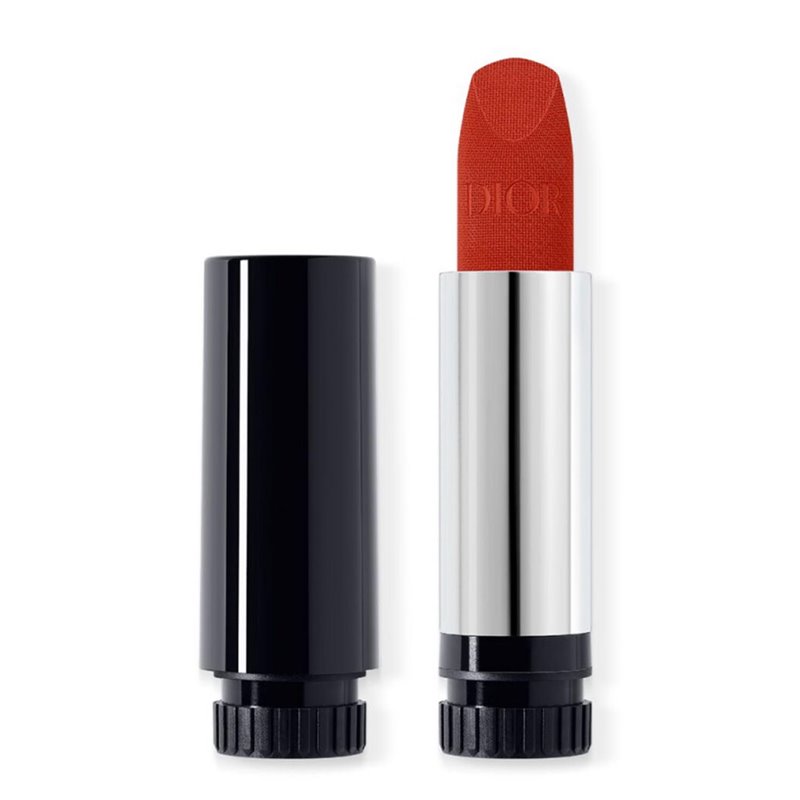 DIOR ROUGE DIOR BARRA DE LABIOS 777 FAHRENHEIT VELVET RECARGA 30MLMUJER