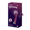 SATISFYER SPINNING VIBE 1 ROTATING G-SPOT VIBRADOR ROJO 1UN;MUJER