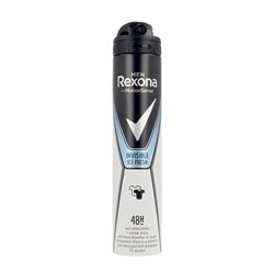 REXONA MEN INVISIBLE DESODORANTE ANTI-MANCHAS SIN ALCOHOL ICE FRESH 200ML VAPORIZADOR;HOMBRE