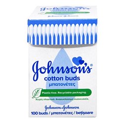 JOHNSONS COTTON BASTONCILLOS PACK 100UNUNISEX