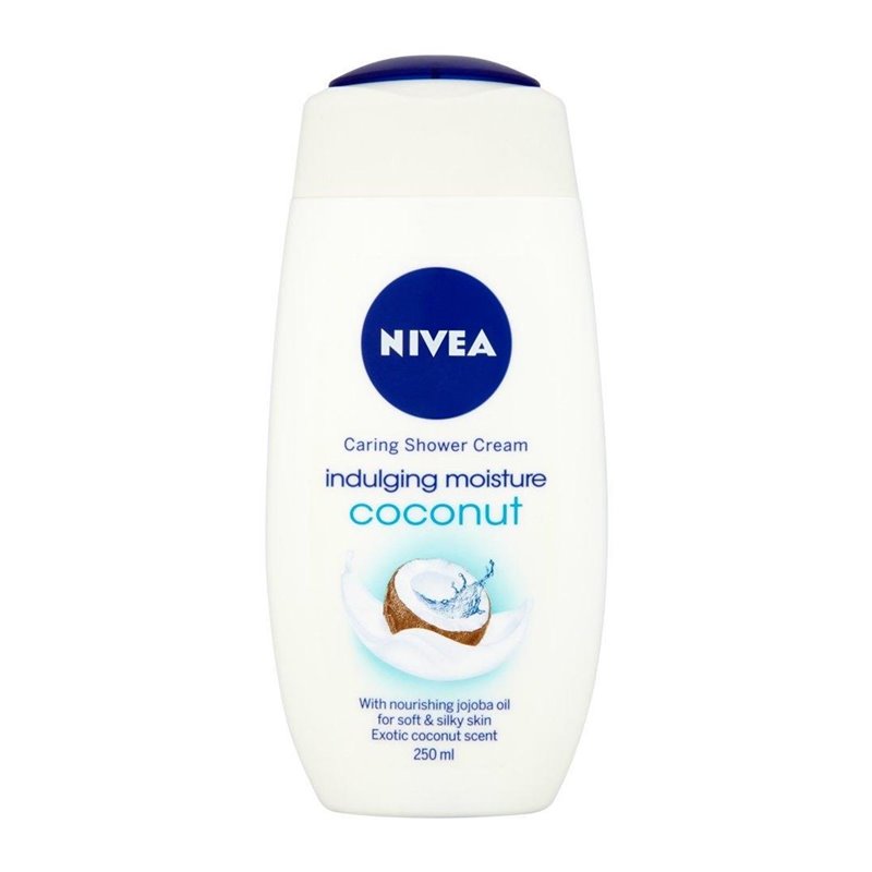 NIVEA COCONUT CARE SHOWER CREAM 250ML;UNISEX