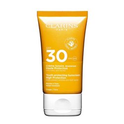 CLARINS YOUTH PROTECTION SUNSCREEN CREMA FACIAL SPF30 50MLMUJER