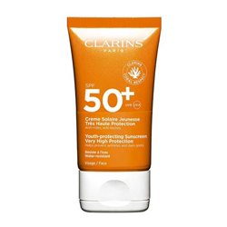 CLARINS YOUTH PROTECTION SUNSCREEN CREMA FACIAL SPF50+ 50ML;MUJER