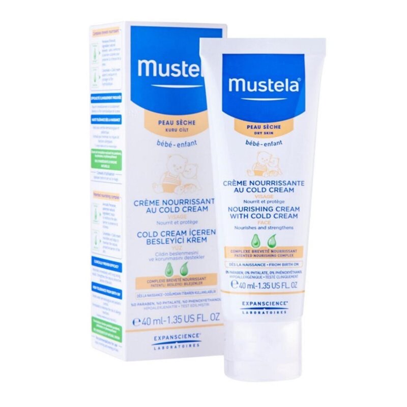 MUSTELA NOURISHING COLD CREAM PIEL SECA 40ML;MUJER