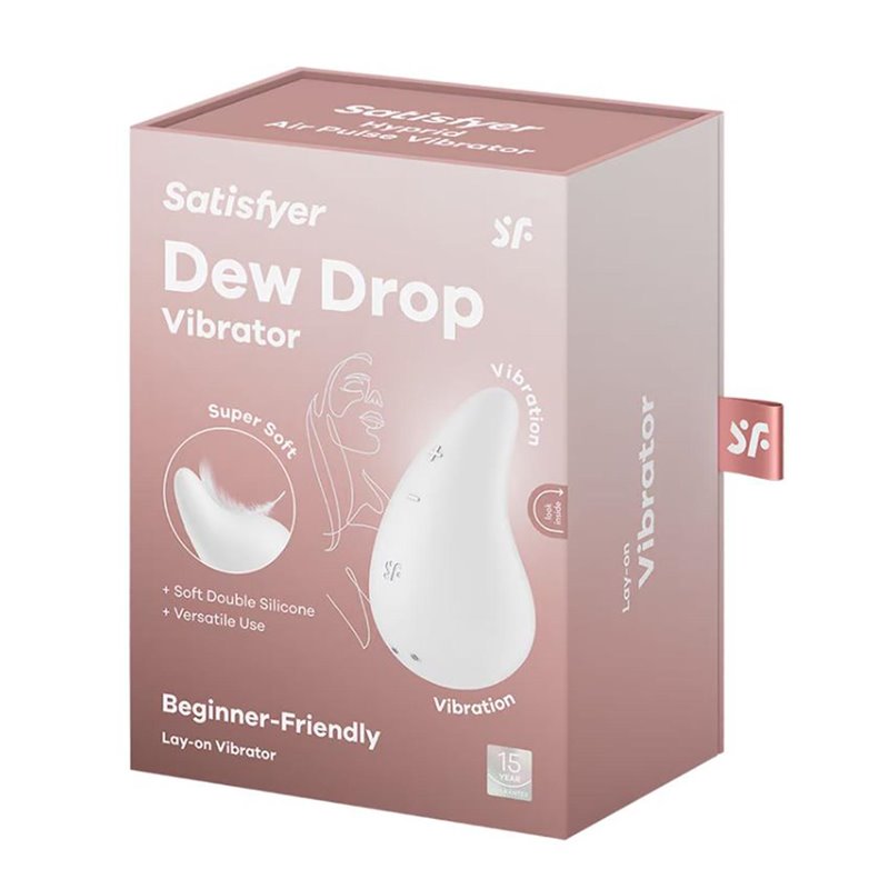 SATISFYER DEW DROP VIBRATOR BEGINNER LAY-ON 1UN;MUJER