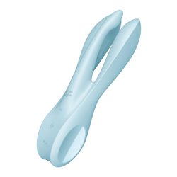 SATISFYER THREESOME 1 LAY-ON VIBRADOR VERDE TESTER 1UN;MUJER