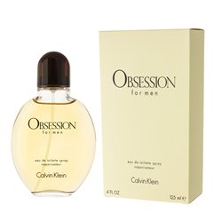 CALVIN KLEIN OBSESSION EAU DE TOILETTE FOR MEN 125ML VAPORIZADOR;HOMBRE