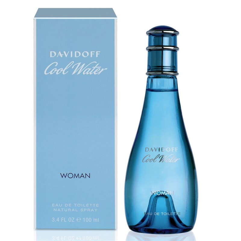 DAVIDOFF COOL WATER EAU DE TOILETTE WOMAN 100ML VAPORIZADOR;MUJER