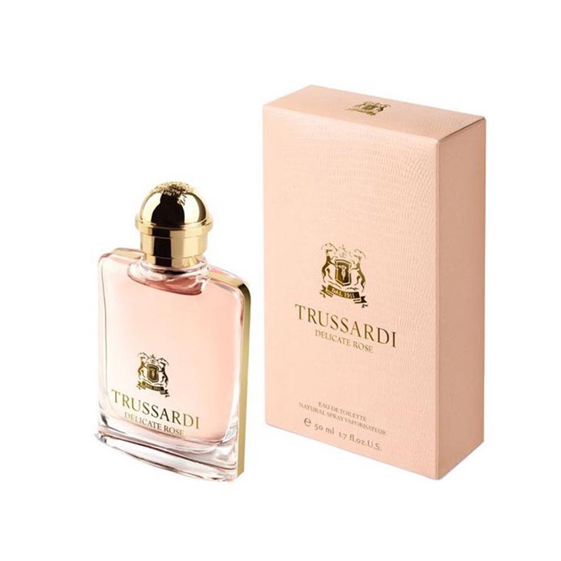 TRUSSARDI DELICATE ROSE EAU DE TOILETTE 50ML VAPORIZADORMUJER