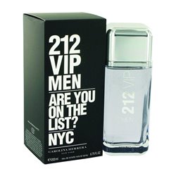 CAROLINA HERRERA 212 VIP MEN EAU DE TOILETTE 200ML VAPORIZADOR;HOMBRE