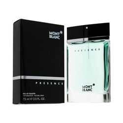 MONTBLANC PRESENCE EAU DE TOILETTE 75ML VAPORIZADOR;HOMBRE