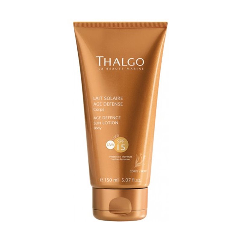 THALGO AGE DEFENSE SUN LOTION SPF15 150ML;HOMBRE