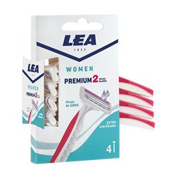 LEA MUJER PREMIUM CUCHILLAS DESECHABLES 2 HOJAS 4UNMUJER