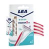 LEA MUJER PREMIUM CUCHILLAS DESECHABLES 2 HOJAS 4UN;MUJER