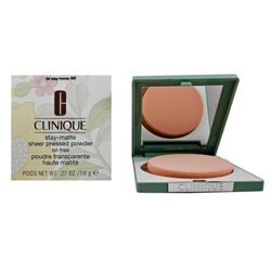 CLINIQUE STAY MATTE SHEER POLVOS COMPACTOS 04 STAY HONEY OIL FREE;MUJER