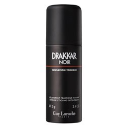 GUY LAROCHE DRAKKAR NOIR SENSATION TONIQUE INTENSE DEODORANTE 150ML VAPORIZADOR;HOMBRE