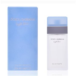 DOLCE GABBANA LIGHT BLUE EAU DE TOILETTE 100ML VAPORIZADOR;MUJER