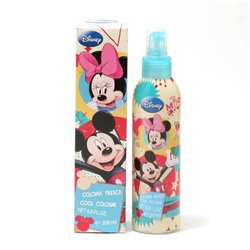 MICKEY COLONIA FRESCA SPRAY 200ML VAPORIZADOR;NIÑOS