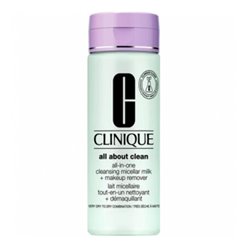 CLINIQUE ALL ABOUT CLEAN LECHE MICELAR PIEL SECA 200MLMUJER