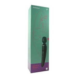 SATISFYER WAND-ER WOMEN MASAJEADOR VIBRADOR NEGRO NEGRO 1UN;UNISEX