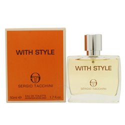 SERGIO TACCHINI WITH STYLE EAU DE TOILETTE 50ML VAPORIZADOR;MUJER