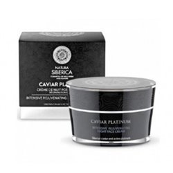 NATURA SIBERICA CAVIAR PLATINUM CREMA DE NOCHE INTENSIVE CUELLO Y CARA 50ML;MUJER