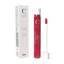 COULEUR CARAMEL GLOSS BRILLO DE LABIOS Nº805 ROUGE FRAMBOISE RECARGA 1UN;MUJER