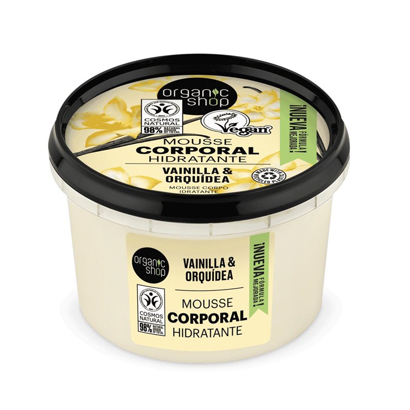 ORGANIC SHOP VANILLA BOURBON MOUSSE CORPORAL HIDRATANTE 250MLMUJER