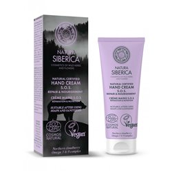 NATURA SIBERICA SOS CREMAS DE MANOS REPARACION NUTRICION 75ML;MUJER