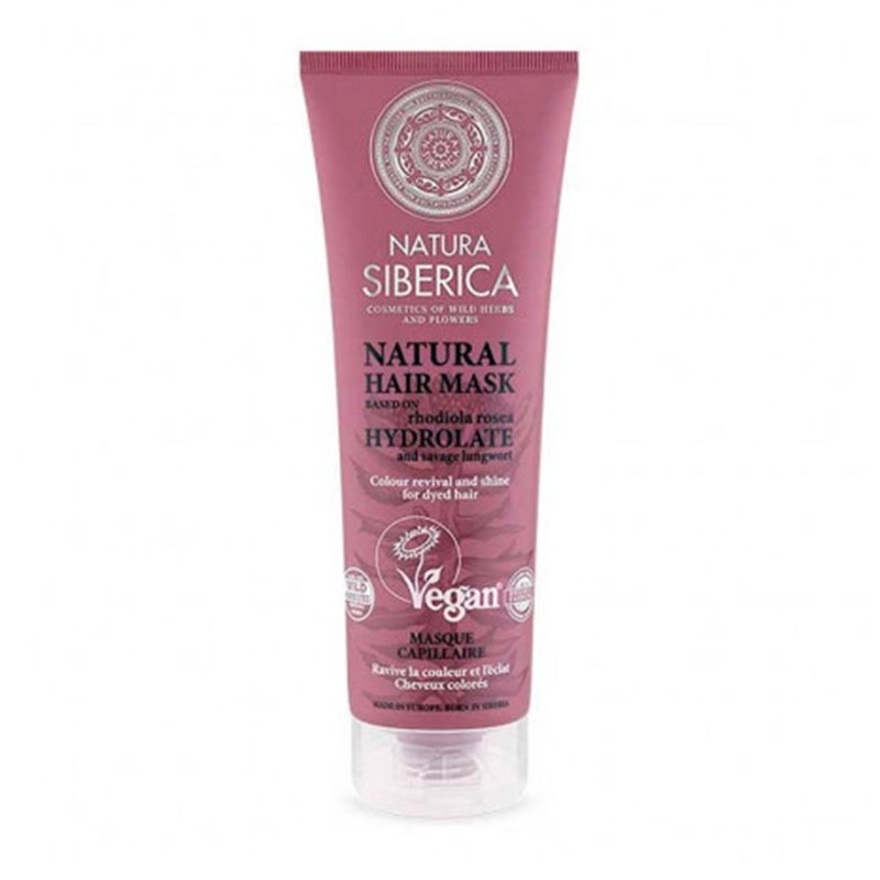 NATURA SIBERICA MASCARILLA CAPILAR CABELLO TEÑIDO 400ML;MUJER