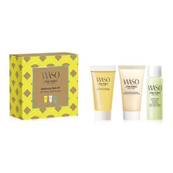 SHISEIDO WASO FRESH ACEITE FACIAL 30ML + LIMPIADORA 30ML + EXFOLIANTE 30ML;MUJER