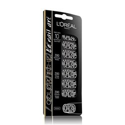 LOREAL COLOR RICHE NAIL ART PEGATINAS UÑAS 013 DISCO DIAMOND 1UN;MUJER