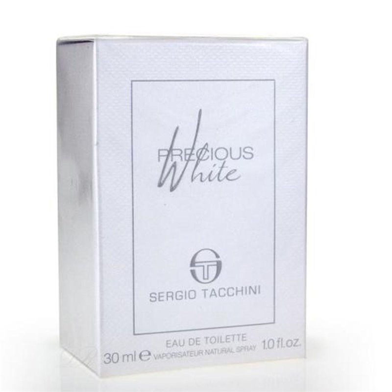 SERGIO TACCHINI PRECIOUS WHITE EAU DE TOILETTE 30ML VAPORIZADOR;MUJER