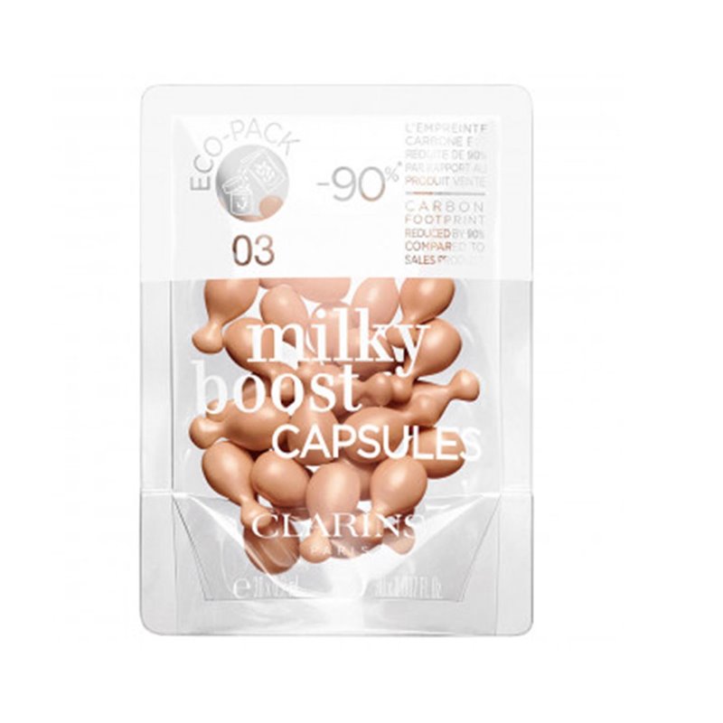 CLARINS MILKY BOOST CAPSULES RECARGA Nº03 1UN;MUJER