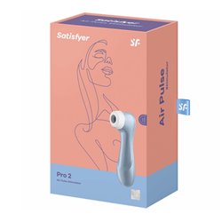 SATISFYER PRO 2 ESTIMULADOR DE AIRE AZUL 1UN;MUJER