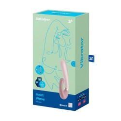 SATISFYER HEAT WAVE VIBRADOR ROSA CON APP 1UN;MUJER