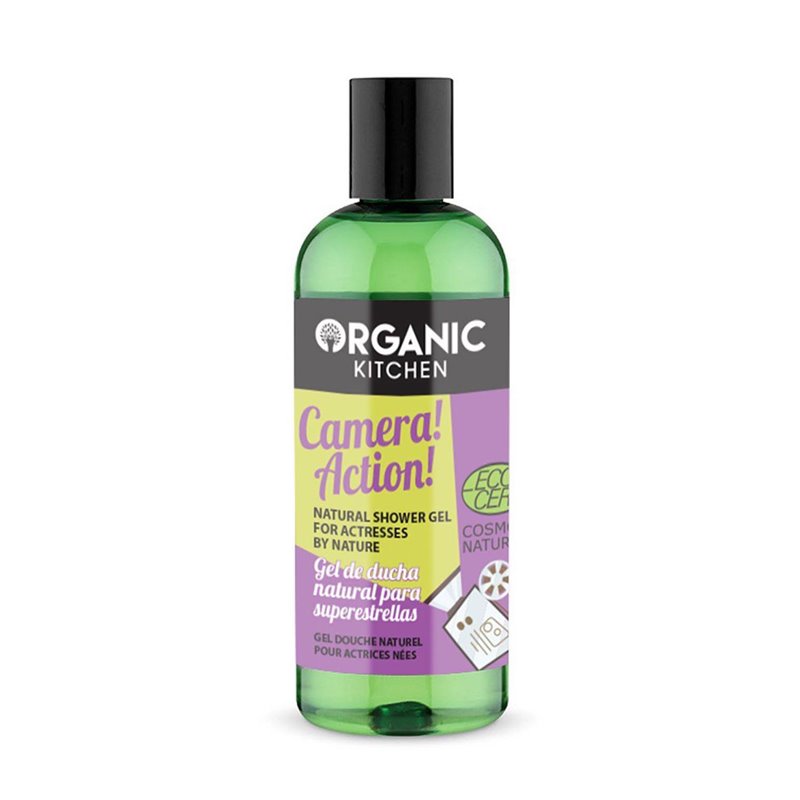 ORGANIC KITCHEN CAMERA! ACTION! GEL DE DUCHA SUPERESTRELLAS 200MLMUJER