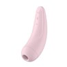 SATISFYER CURVY 2+ ESTIMULADOR ROSADO CON APP Y BLUETOOTH TESTER 1UN;UNISEX