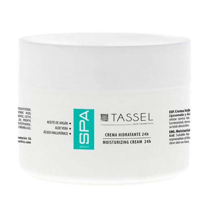 TASSEL SPA ACEITE DE ARGAN CREMA HIDRATANTE 200MLUNISEX