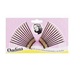 EUROSTIL YO-YO CLIPS 50MM BRONCE PACK 24UNMUJER