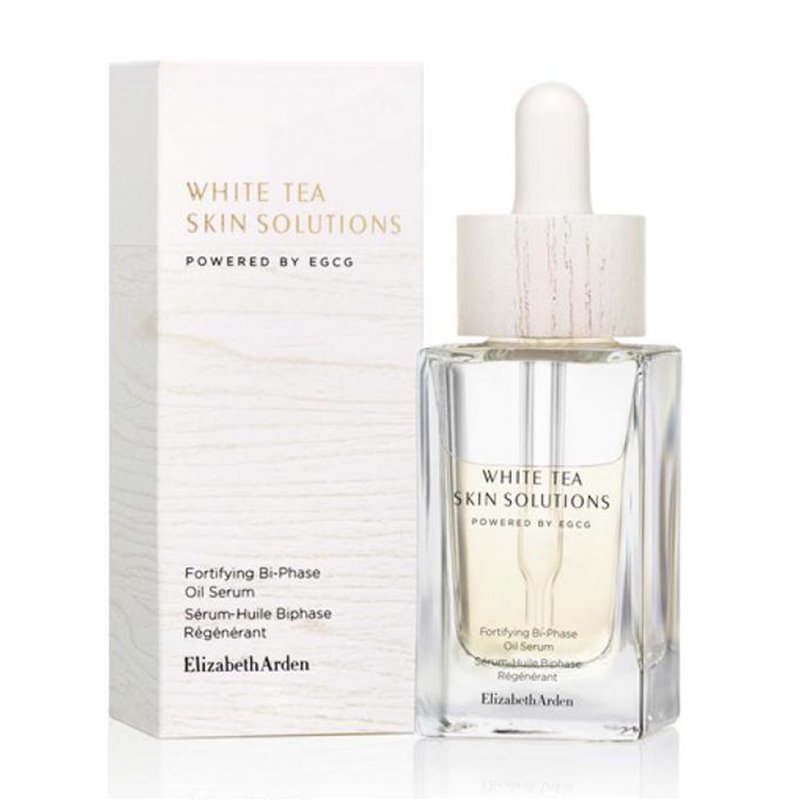 ELIZABETH ARDEN WHITE TEA SKIN SOLUTIONS BI-PHASE OIL SERUM 30ML;MUJER