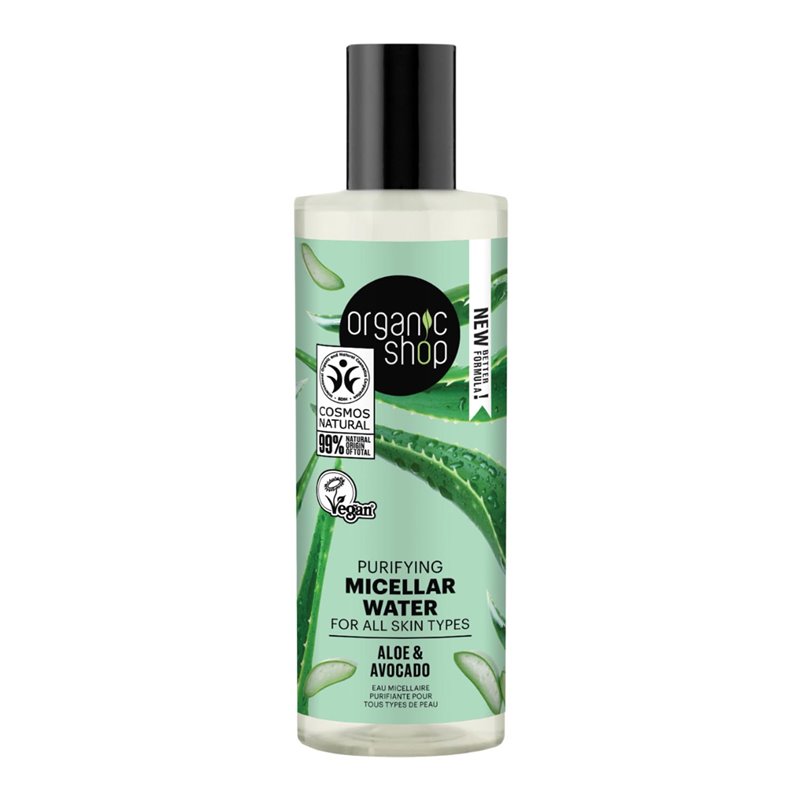 ORGANIC SHOP ALOE AGUA MICELAR PURIFICANTE TODO TIPO DE PIELES 150ML;MUJER