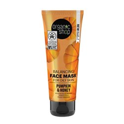 ORGANIC SHOP PUMPKIN MASCARILLA FACIAL PIEL GRASA 75MLMUJER