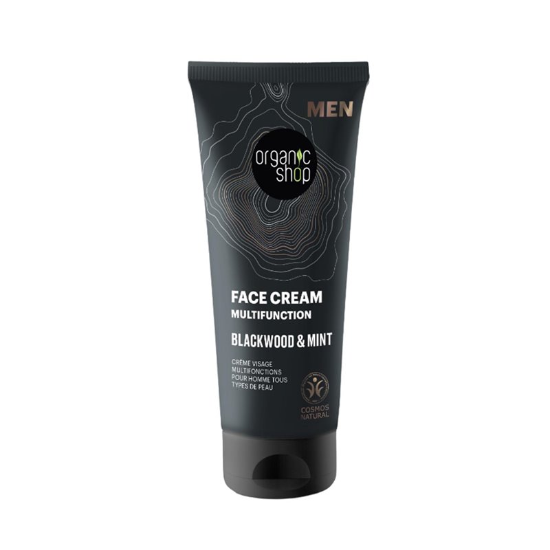 ORGANIC SHOP MEN BLACKWOOD CREMA FACIAL MULTI-FUNCTION 75ML;MUJER