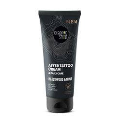 ORGANIC SHOP MEN BLACKWOOD CREMA DIARIA POST TATTOO 75ML;MUJER